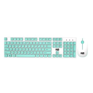 کیبورد و ماوس بی سیم اکسون مدل GK600 بدون پک